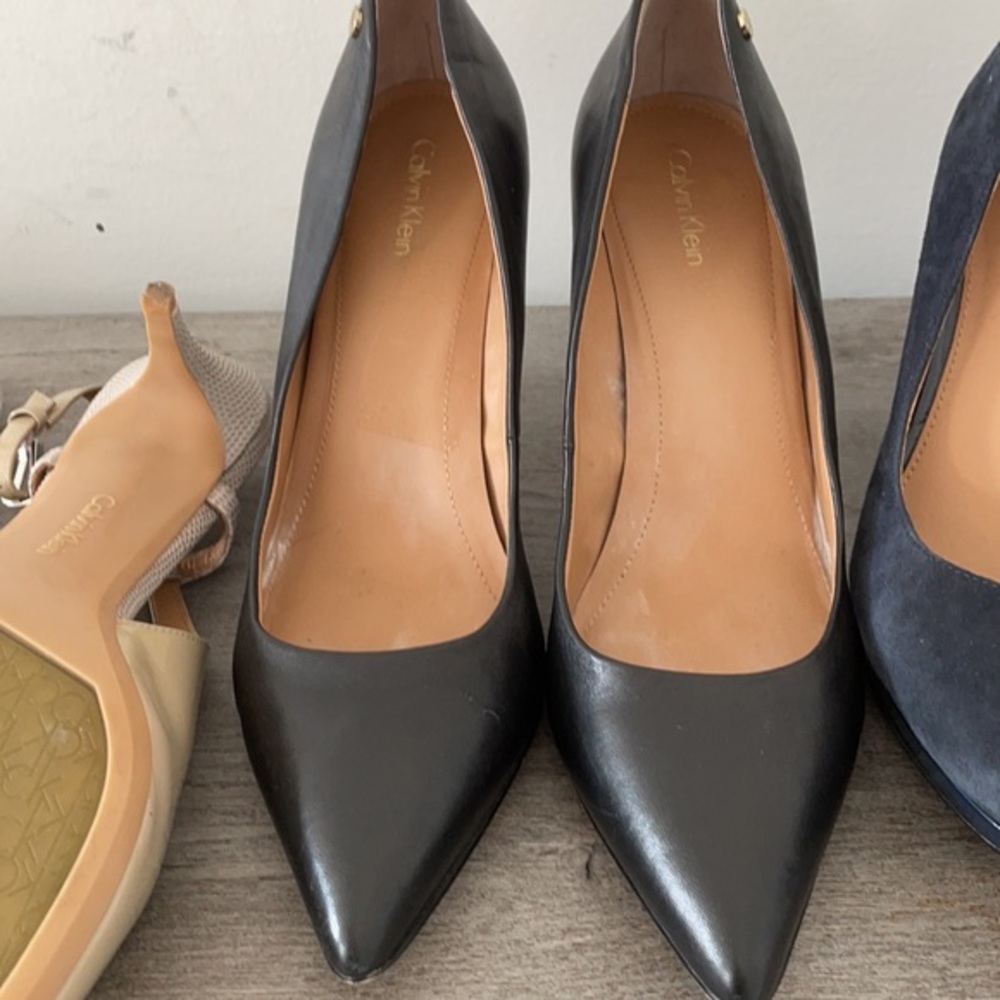 Calvin Klein black pumps size 9.5